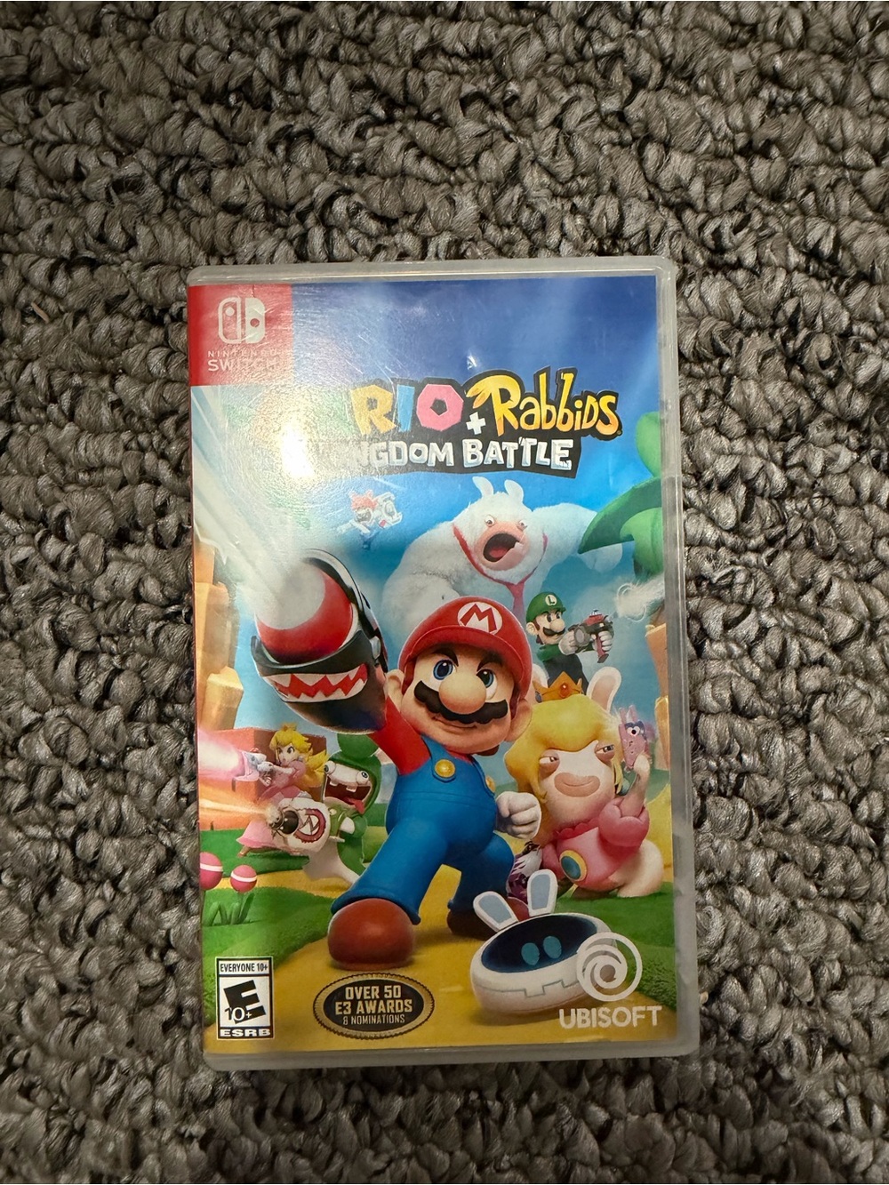 Nintendo Mario + Rabbids Kingdom Battle - Blue, Red, Green - Brand new
